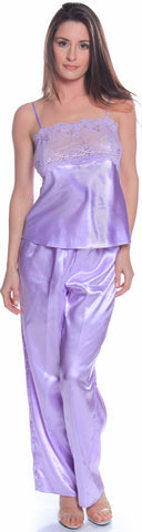 Women's Charmeuse Camisole Pajama Set #2100