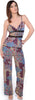 Women's Printed Microfiber Camisole Pajama Set #2101