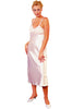 Women's Charmeuse Bridal Nightgown With Embroidery Lace #235g