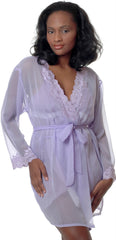 Women's Chiffon Short Robe  #3002