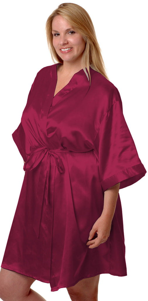 Silk Satin Print Bathrobe For Women Perfect For Weddings, Bridesmaids, And  Satin Sleepwear From Luote, $7.31 | DHgate.Com