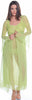 Women's Chiffon Fitted Long Robe #3059