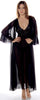 Women's Chiffon Nightgown With G-String And Robe 3 Pieces Set #60753074/X/XX