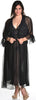 Women's Super Plus Size Chiffon Long Robe #3074XX