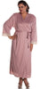 Women's Knitted Lacey Long Kimono Wrap Robe #3083/X/XX