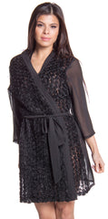 Women's Fancy Short Kimono Robe #3089