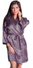 Women's Silky Classic Short Kimono Robe #3098/X
