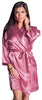 Women's Silky Classic Short Kimono Robe #3098/X