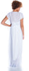 Women's Bridal Chiffon Long Wrap Robe #3109/X