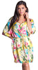 Women's Silky Classic Short Kimono Robe #3110/X/XX