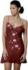 Women's Georgette Chemise with Embroideries #4069