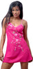 Women's Georgette Chemise with Embroideries #4069