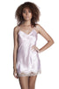 Women's Silky Chemise or Slip with Lace #4077