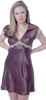 Women's Silky Chemise with Lace #4088