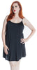 Women's Plus Plus Size Knitted Micro Fiber Basic Chemise #4118XX