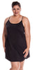 Women's Plus Plus Size Knitted Micro Fiber Basic Chemise #4118XX