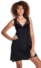 Women's Soft Jersey Lace Built Up Chemise And Short Robe Set #41203080/X
