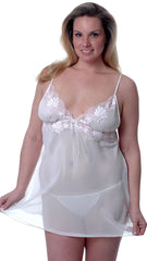 Women's Chiffon Babydoll with G-string #5101