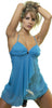 Women's Chiffon Babydoll with G-string #5128