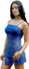 Women's Plus Size Lace Babydoll/mini dress with G-String #5187x (1x-3x)