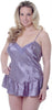 Women's charmeuse Babydoll with G-string #5231