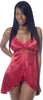 Women's Charmeuse Babydoll with G-String #5247