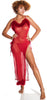 Women's Fishnet Nightgown With G-string Set #6005
