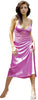 Women's Elegant Silky Nightgown With Embroidered Lace #6034