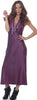 Women's Matte Satin Nightgown With Lace #6063