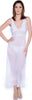 Women's Chiffon Nightgown With G-String And Robe 3 Pieces Set #60753074/X/XX