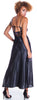 Women's Silky Nightgown With Eyelash Lace #6077