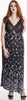 Women's Border Print Knitted Lace Gown #6095/X/XX