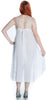 Women's Plus Size Bridal Chiffon Nightgown With G-String Set #6101X