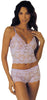 Women's Lace Camisole Short Set #7047