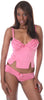 Women's Poly/spandex Camisole Short Set #7063