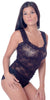 Women's Stretch Lace Camisole Boy Short Set #7077