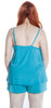 Women's Plus Size Knitted Camisole Pajama Short Set #7102X