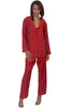 Women's Iridescent Jacquard Pajama Pant Set #761J/x