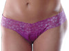 Women's Poly/spandex Low Rise Thong # 8079/x