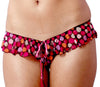 Women's Printed Mesh G-string # 8088/x