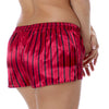 Women's Plus Size Brushed Back Boxer Short # 8156x