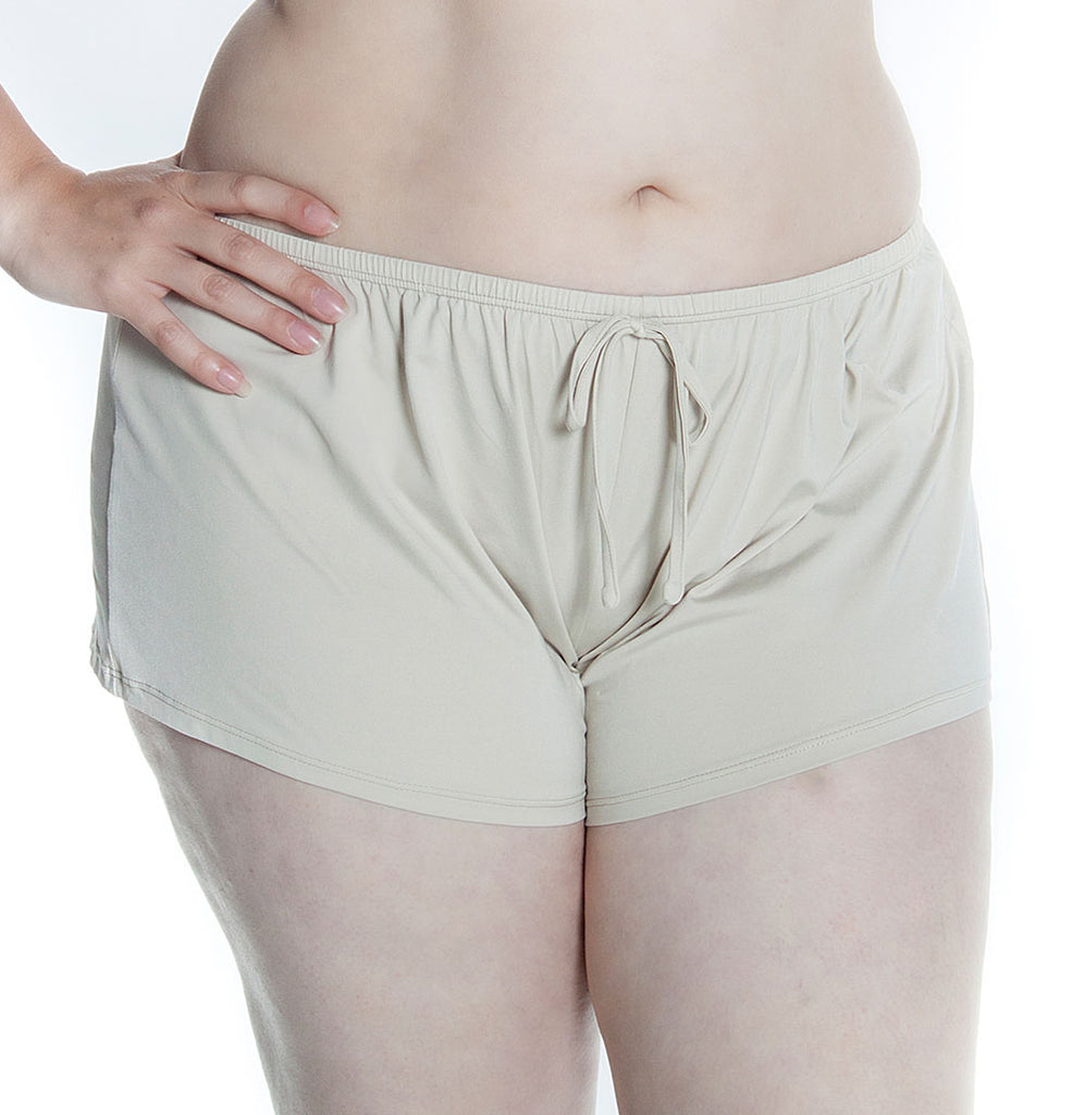 Women's Plus Size (1X-3X) Slinkly Knit Boxer Short # 8186X –  shirleymccoycouture