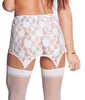 Women's Missy & Plus Size Lace Garter Skirt Set # 8203/X