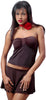 Women's Poly/spandex Skirt with Attached G-string #Q03/x