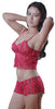 Women's Embroidered Lace Camisole Short Set #SM154BS