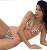 Anita Rosa Faia Halter Underwire Bikini Set LI-8798, Orange Print, 6E