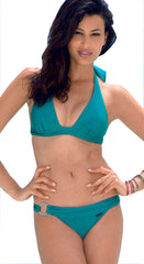 Anita Rosa Faia Mathida Halter Bikini Set 8801, Petrol, size 8B