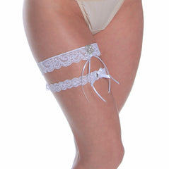 Women's Bridal Leg Garter Set # B318C/X