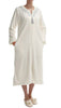 KayAnna Powder Velour Robe with Full Zip, Long Sleeve #13832