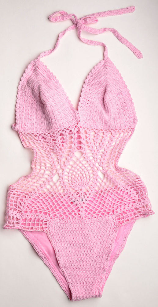 Paris Crochet One Piece Swimsuit #C41311 – shirleymccoycouture